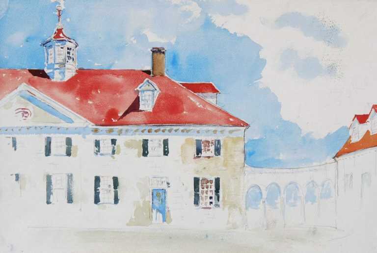 Exhibition: Adam Van Doren: Homes Of The American Presidents From November 1, 2018 To December 30, 2018 At Childs Gallery