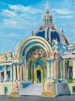 Painting By Adam Van Doren: Petit Palais At Childs Gallery