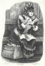 Print by Adolf Dehn: Ball of Fat, represented by Childs Gallery