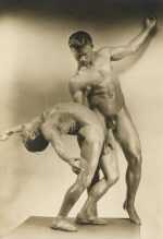 Photograph by Al Urban: [Physique, Renaissance Pose], available at Childs Gallery, Boston