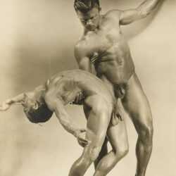 Photograph by Al Urban: [Physique, Renaissance Pose], available at Childs Gallery, Boston