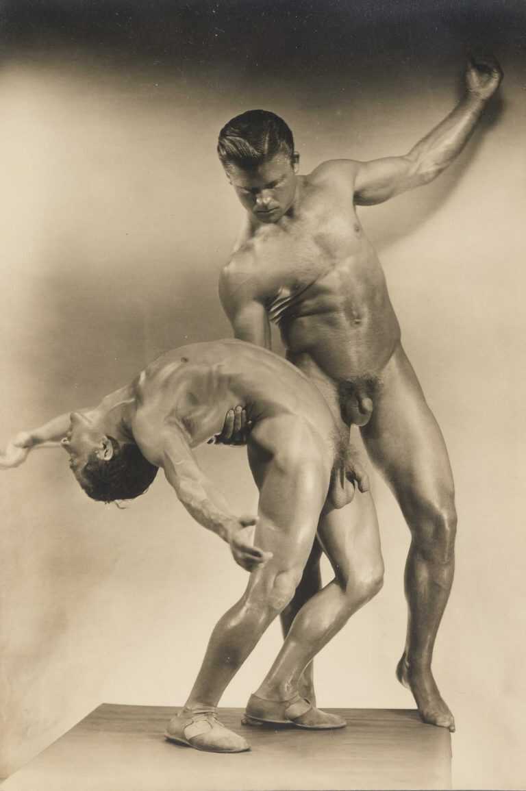 Photograph By Al Urban: [physique, Renaissance Pose] At Childs Gallery