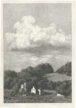 Print by Albert Barker: Deep Hollow, represented by Childs Gallery