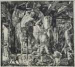 Print By Albert Decaris: Le Pressoir I At Childs Gallery