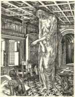 Print by Albert Decaris: Ronsard Series: The Image of Pillaged France Appears Before , represented by Childs Gallery