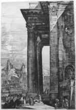 Print by Albert Decaris: St. Pierre de Besançon (Besançon - La cathédrale), represented by Childs Gallery