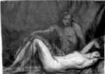 Print by Albert Sterner: Nocturne, represented by Childs Gallery
