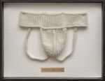 Textile by Alexander Davis: [Jock Strap], available at Childs Gallery, Boston