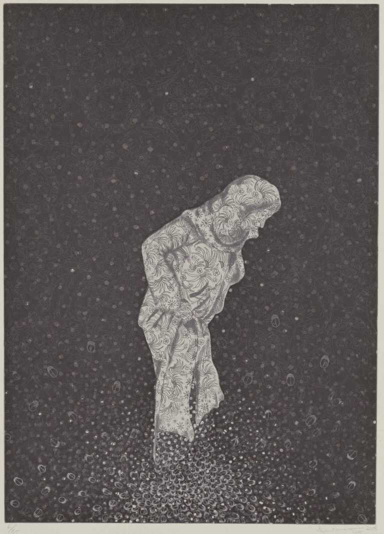 Print By Ambreen Butt: Daughter Of The East, Plate 3 At Childs Gallery