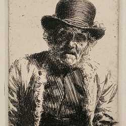 Print by Anders Zorn: Beadle, available at Childs Gallery, Boston