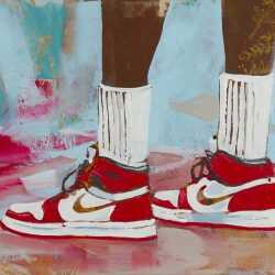 By Andrew Fish: Air Jordan At Childs Gallery
