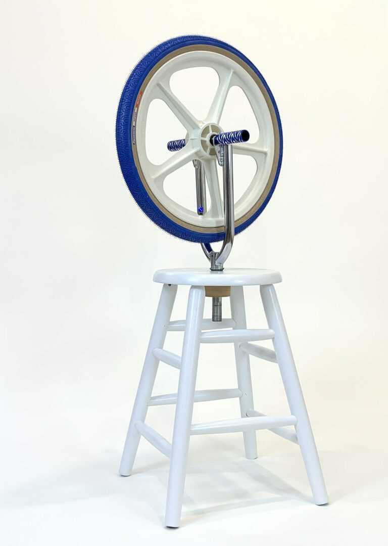 By Andrew Fish: Bicycle Wheel At Childs Gallery