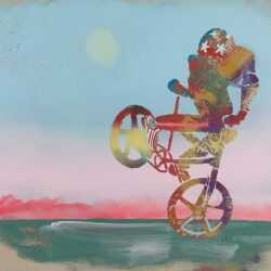 Painting By Andrew Fish: Bmx At Childs Gallery