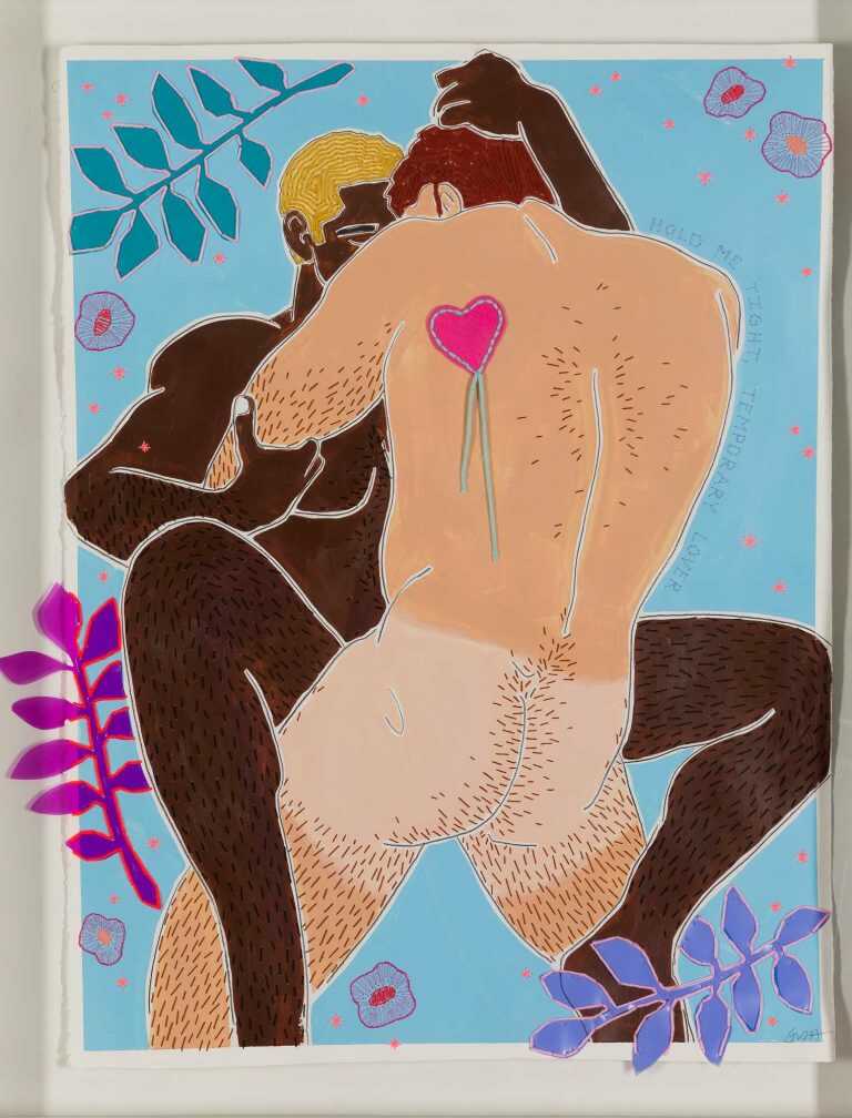 Painting By Andrew Sedgwick Guth: Hold Me Tight Temporary Lover At Childs Gallery