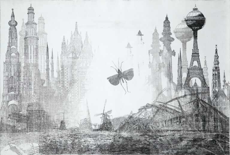Print by Annemarie Petri: Hope, available at Childs Gallery, Boston