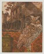 Print by Annemarie Petri: The cabinet of curiosities, available at Childs Gallery, Boston