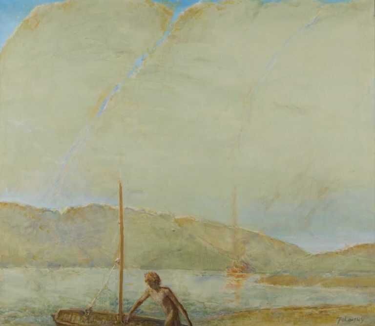 Painting By Arthur Polonsky: Returning At Childs Gallery