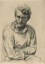 Print by Arthur W. Heintzelman: Lancaster County Farmer, represented by Childs Gallery