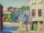 Painting by Beatrice Whitney Van Ness: Marblehead [Massachusetts], represented by Childs Gallery