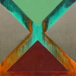 Painting by Ben Norris: Mexico XII: Opening, available at Childs Gallery, Boston