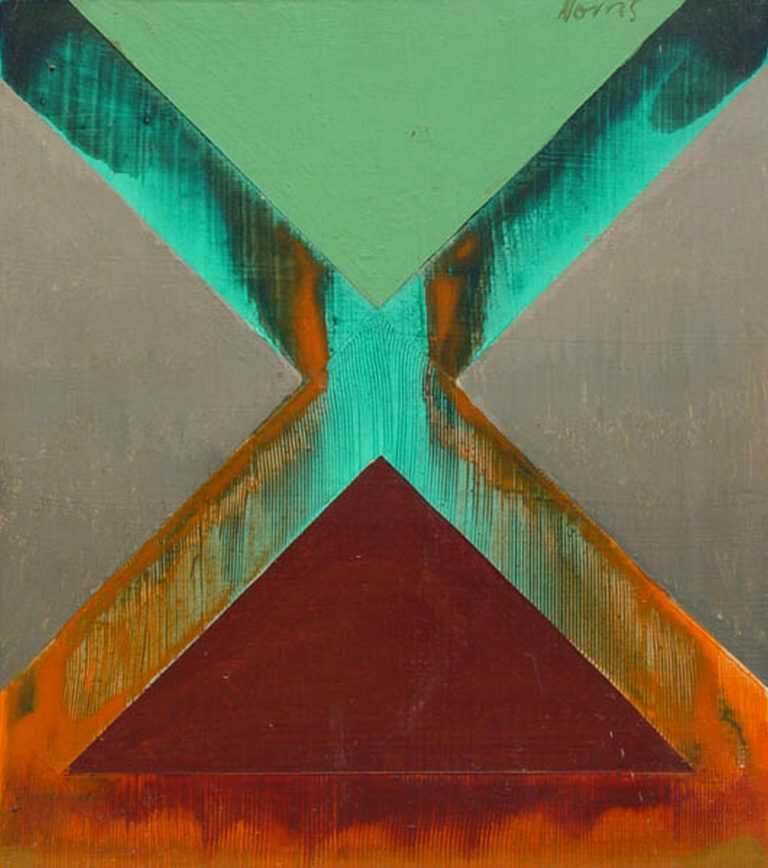 Painting by Ben Norris: Mexico XII: Opening, available at Childs Gallery, Boston
