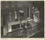 Print by Bernard Brussel-Smith: City Scene II or Street Scene II or Fortieth Street [New Yor, represented by Childs Gallery