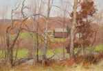 Painting by Bernard Corey: [New England Landscape], represented by Childs Gallery