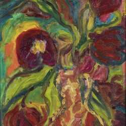 Painting By Betty Herbert: Tulips 1 At Childs Gallery