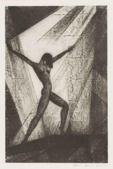 Print by Boris Lovet-Lorski: Untitled, represented by Childs Gallery