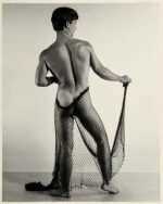 Photograph By Bruce Of Los Angeles: [nude With Fishing Net] At Childs Gallery