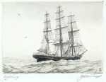Print by C. J. A. Wilson: Lightning, represented by Childs Gallery