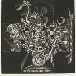 Print By Carol Wax: Mechanical Nightingale At Childs Gallery