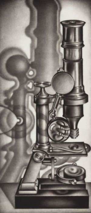 Print by Carol Wax: Scopes, represented by Childs Gallery