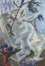Painting by Cecil Higgs: Still Life with Pitcher, represented by Childs Gallery