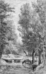 Print by Charles François Daubigny: Un Ruisseau du Valmondois, represented by Childs Gallery