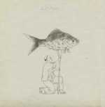 Drawing by Chinese School: Kite Flyer, represented by Childs Gallery
