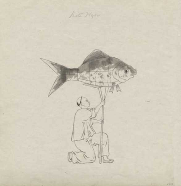 Drawing by Chinese School: Kite Flyer, represented by Childs Gallery