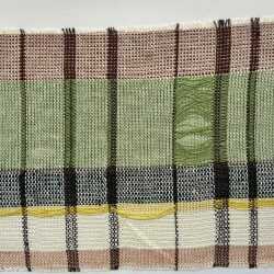 Textile by Christine Jablonski: Chicago Ghetto after Anita Willets Burnham 1, available at Childs Gallery, Boston