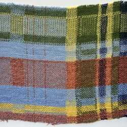 Textile by Christine Jablonski: Fountain after Gertrude Beals Bourne 2, available at Childs Gallery, Boston