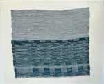 Textile by Christine Jablonski: From Bridge in Yokohama after Anita Willets Burnham 1, available at Childs Gallery, Boston