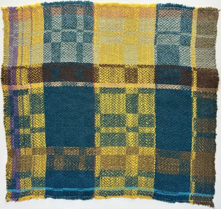 Textile by Christine Jablonski: Path after Gertrude Beals Bourne 1, available at Childs Gallery, Boston