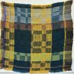 Textile by Christine Jablonski: Path after Gertrude Beals Bourne 2, available at Childs Gallery, Boston