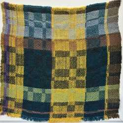 Textile by Christine Jablonski: Path after Gertrude Beals Bourne 2, available at Childs Gallery, Boston