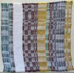 Textile by Christine Jablonski: Sir Harry after Gertrude Beals Bourne 2, available at Childs Gallery, Boston