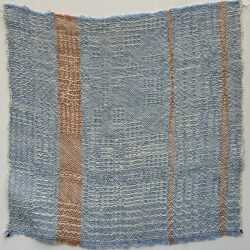 Textile by Christine Jablonski: Tree Studies after Beatrice Whitney Van Ness 1, available at Childs Gallery, Boston