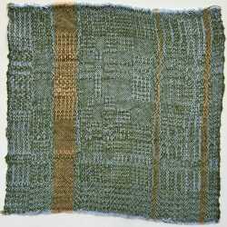 Textile by Christine Jablonski: Tree Studies after Beatrice Whitney Van Ness 2, available at Childs Gallery, Boston