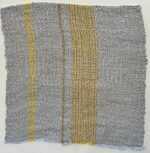 Textile by Christine Jablonski: Yellow Tree Landscape after Beatrice Whitney Van Ness 2, available at Childs Gallery, Boston