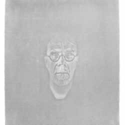 By Chuck Close: Watermark Self Portrait At Childs Gallery