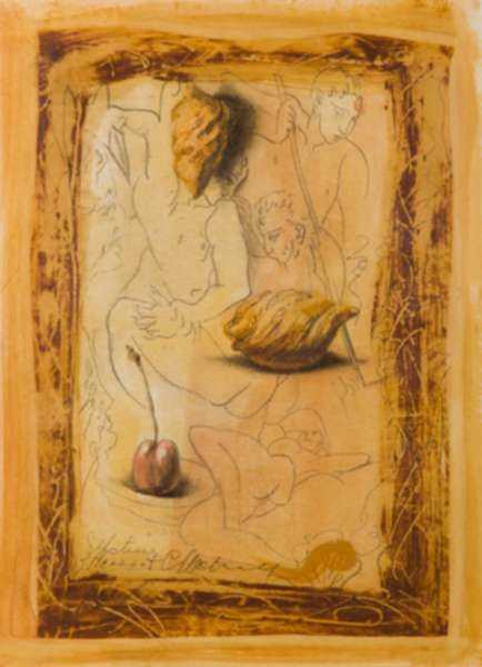 Mixed media by Conger Metcalf: Divertimento I (Picasso), represented by Childs Gallery
