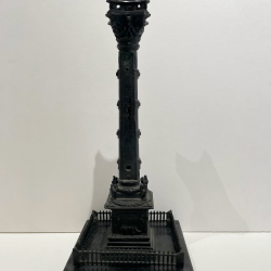 Sculpture By Continental School: Model Of The July Column, Place De La Bastille, Paris At Childs Gallery